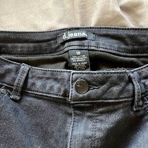 d. jeans || size 10 || black/dark grey colour